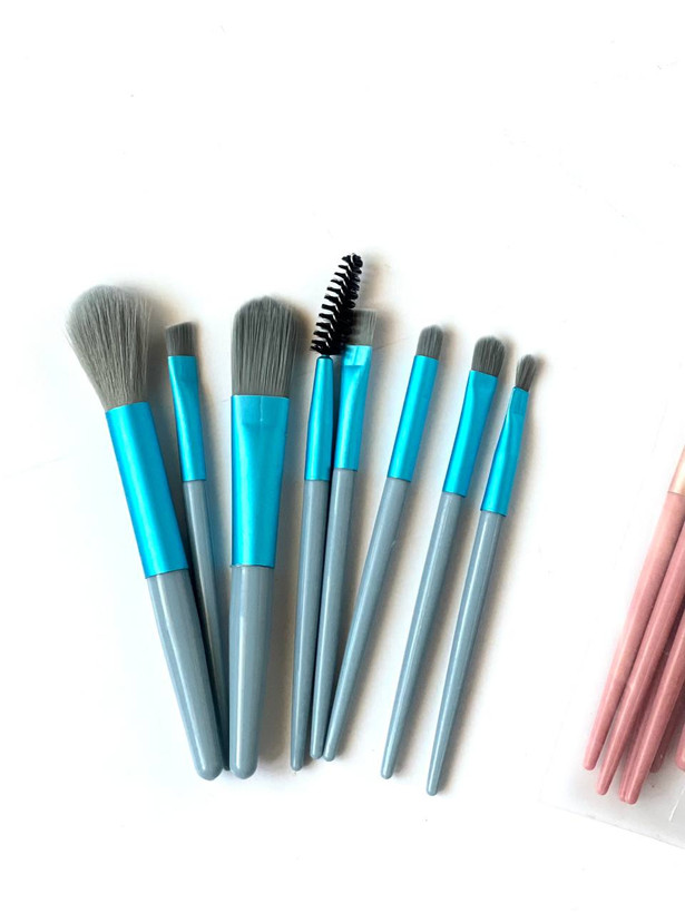 ست مینی براش 8 تایی به همراه کیف شفاف