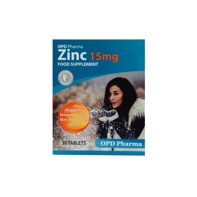 قرص زینک 15 میلی گرم او پی دی فارما