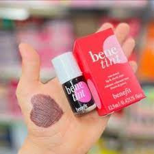 تینت لب و گونه بنفیت قهوه ای