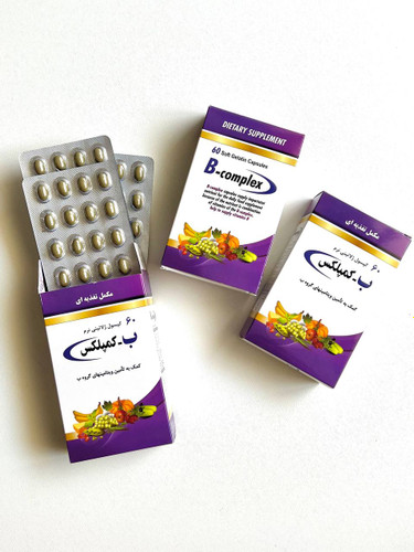 کپسول دانا مدل B Complex بسته 60 عددی