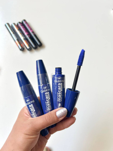 ریمل حجم دهنده آبی گابرینی مدل dark blue