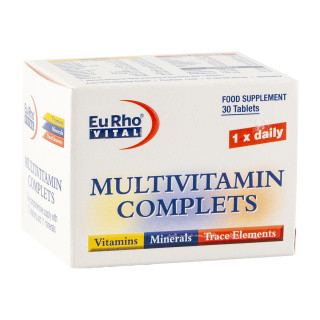 قرص مولتی ویتامین کامپلیت یوروویتال بسته 30 عددی