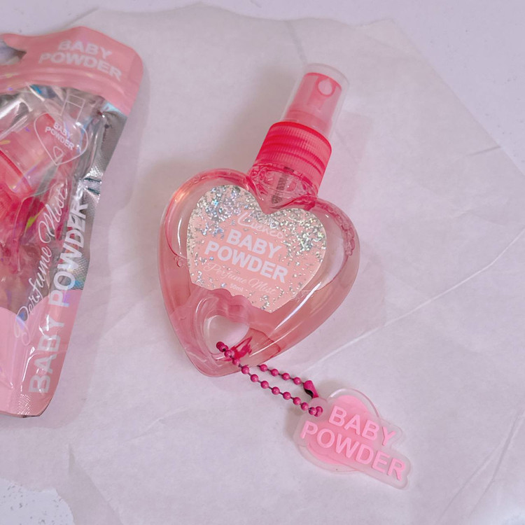 عطر بیکینی طرح قلب با بوی نوازد حجم 50 میلی لیتر