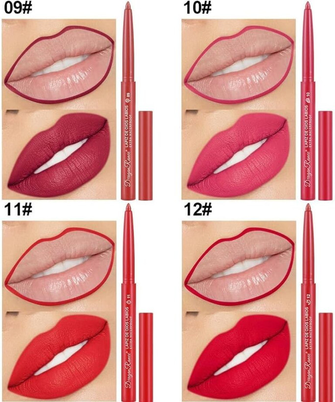 پک ۱۲ عددی خط لب پیچی دراگون رانی Dragon Ranee