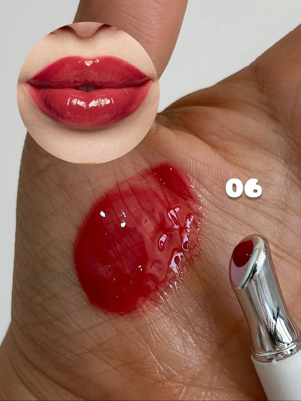 حجم دهنده و برق لب « لیپ پلامپر » رنگی سر فلزی اولیبولا Olibolla