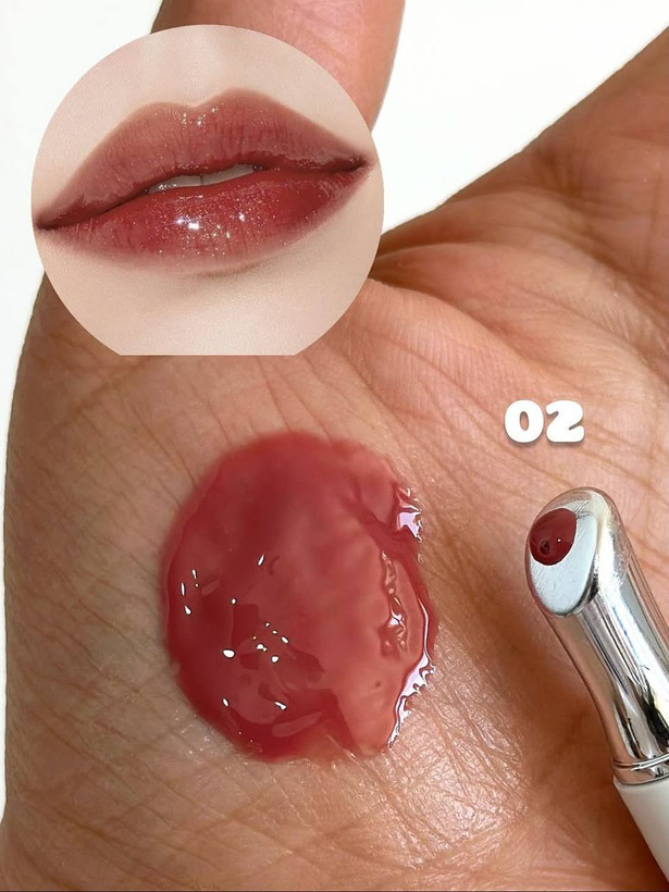 حجم دهنده و برق لب « لیپ پلامپر » رنگی سر فلزی اولیبولا Olibolla