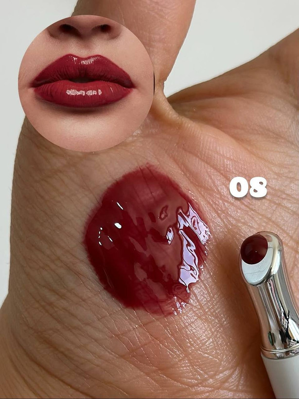 حجم دهنده و برق لب « لیپ پلامپر » رنگی سر فلزی اولیبولا Olibolla