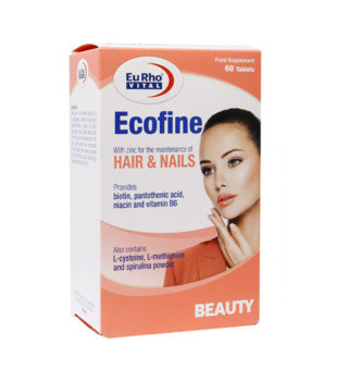 قرص یوروویتال مدل Ecofine بسته 60 عددی