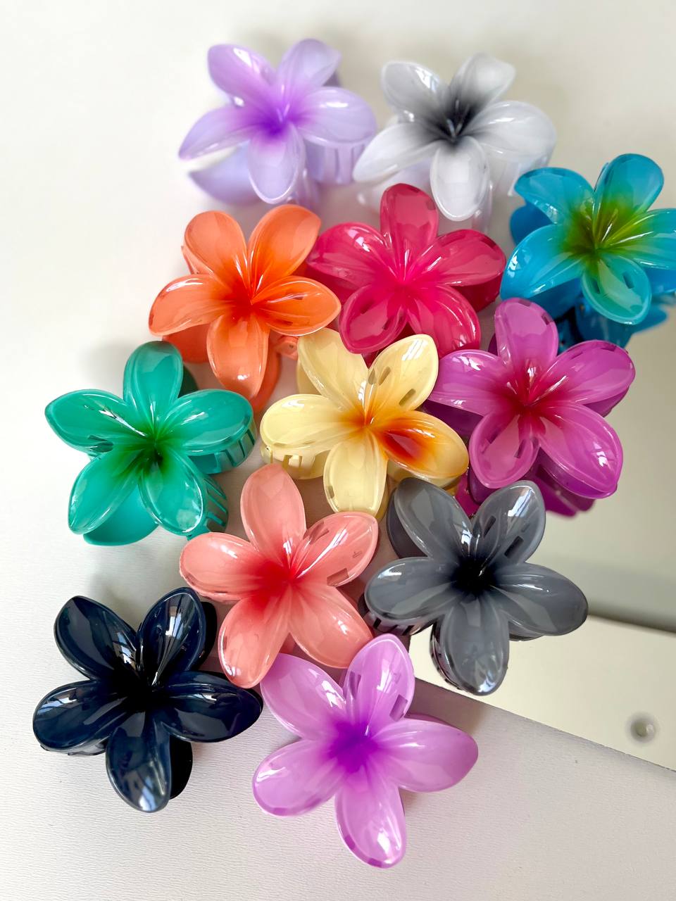 گیره مو و کلیپس گل پلومریا Plumeria وارداتی
