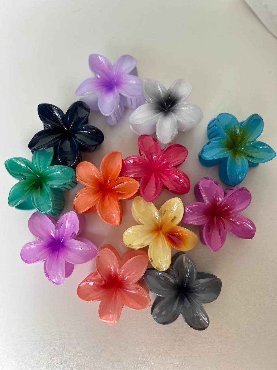 گیره مو و کلیپس گل پلومریا Plumeria وارداتی