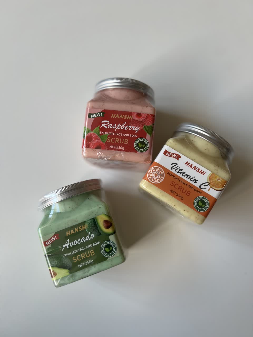 اسکراب کاسه ای شنی میوه ای هانشی