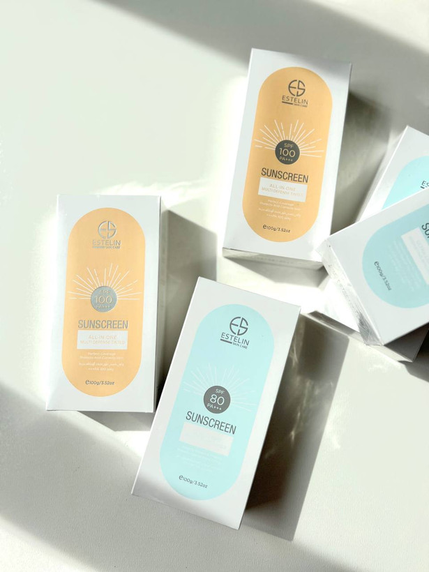 کرم ضد آفتاب استلین estelin 100 میل