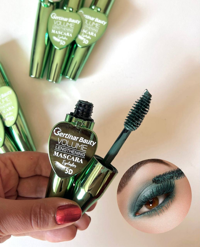 ریمل سبز یشمی آینه دار