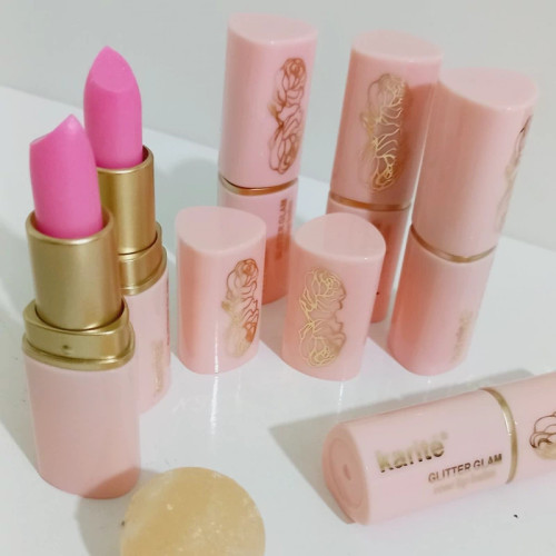 بالم لب شاین دار حرارتی گلدار کاریته Karite