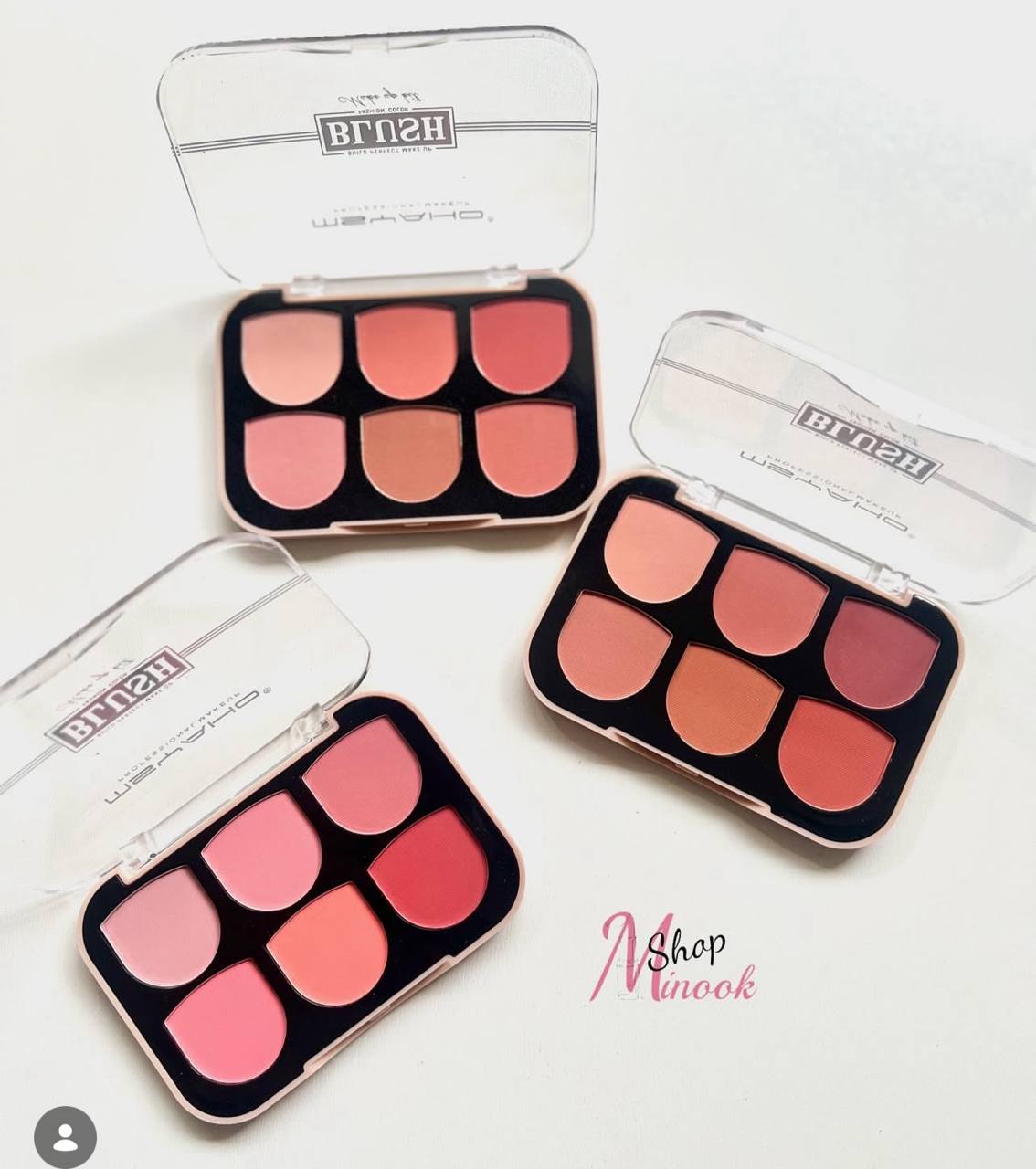 رژگونه 6رنگ