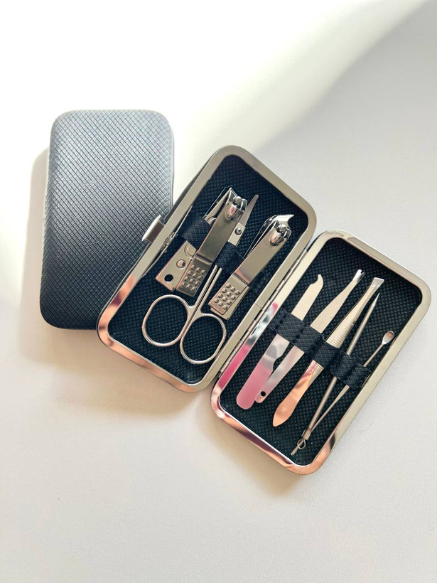 ست مانیکور 8 تکه کیف چرمی