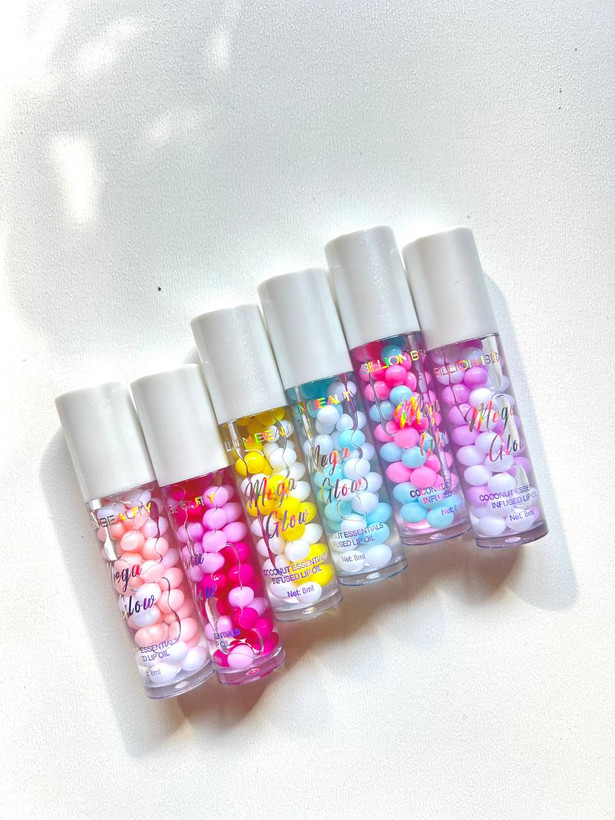 برق لب و چرب لب مدل رولی Billion beauty