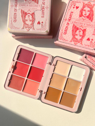 پالت کانتور و رژگونه ی چرب 12 رنگ