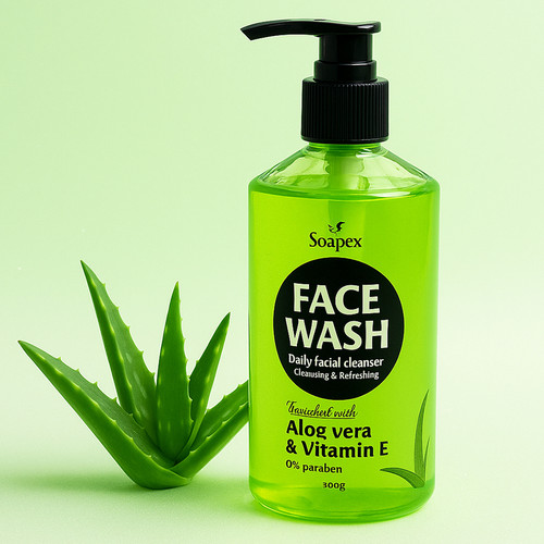 ژل شستشو صورت سوپکس مدل آلوئه ورا
