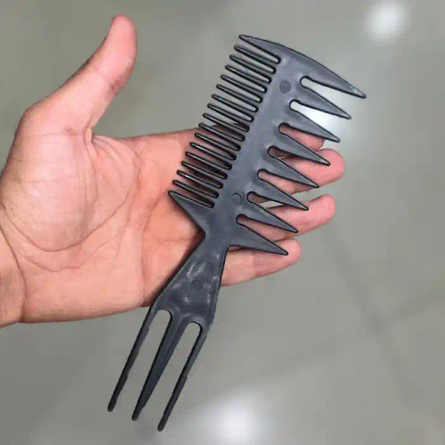 شانه ۳ طرفه تبری حالت دهنده مو