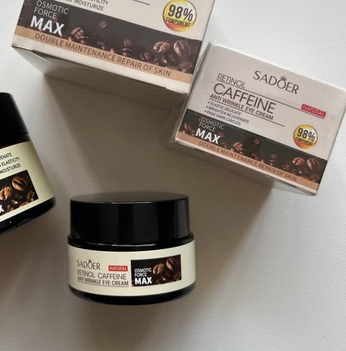 کرم دور چشم سادور مدل رتینول کافئین وزن 20 گرم