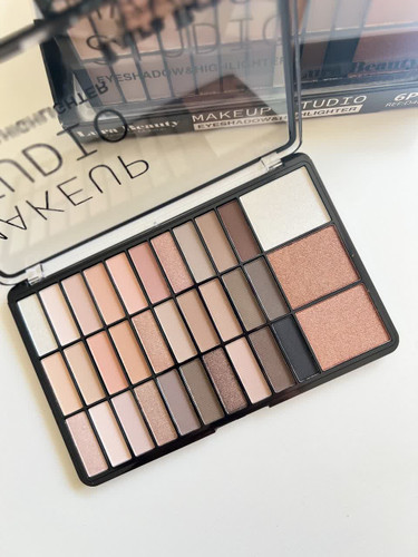 پالت سایه و هایلایتر ۳۳ رنگ لورا بیوتی