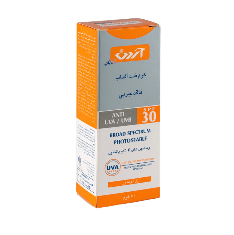 ضد آفتاب آردن مدل Oil Free مناسب آقایان با SPF30 حجم 60 گرم